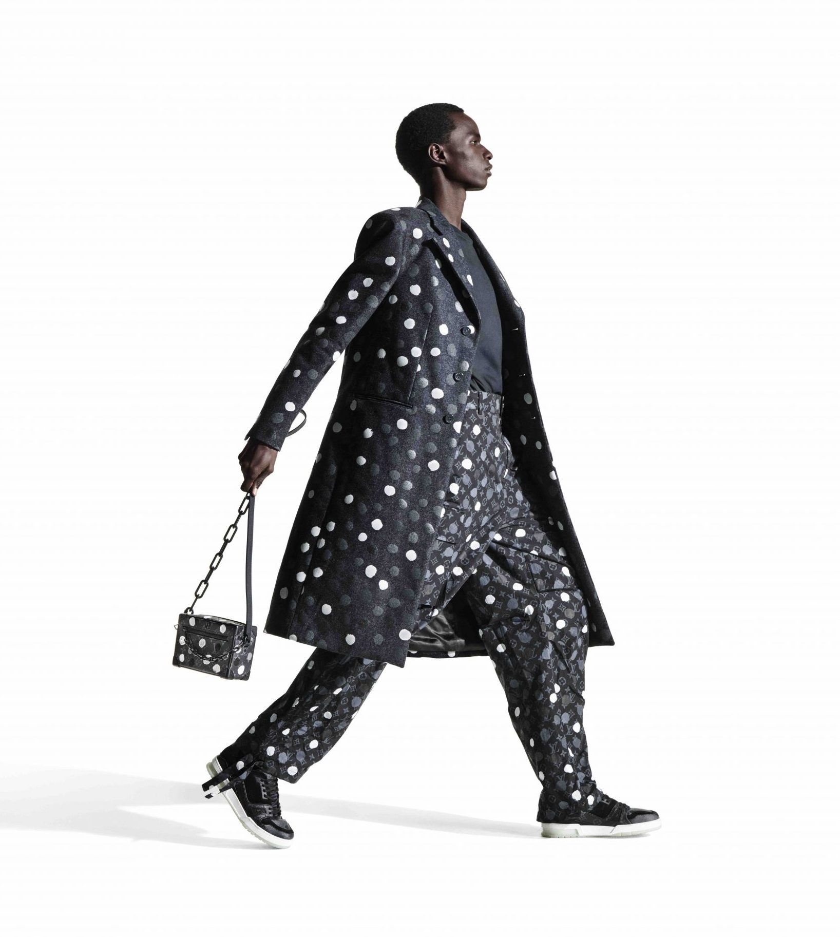 Louis Vuitton brings the art of Yayoi Kusama to Milan during men's fashion  week