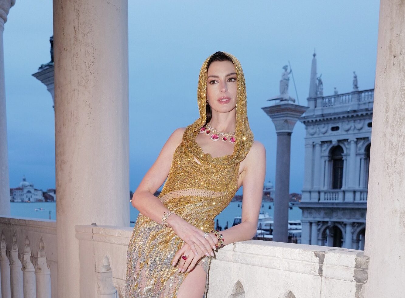 BULGARI AND RENE CAOVILLA TOGETHER IN VENICE FOR THE FASHION SHOW OF THE  MEDITERRANEAN HIGH JEWELRY COLLECTION